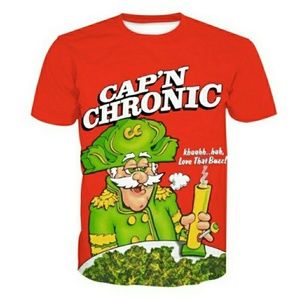 Cap'N Chronic Graphic Tee